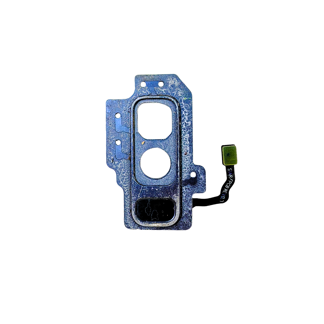 SUPPORT METALLIQUE DE LA CAMERA ARRIERE AVEC CAPTEUR D'EMPREINTES ORIGINAL SAMSUNG GALAXY S9 PLUS – Image 2